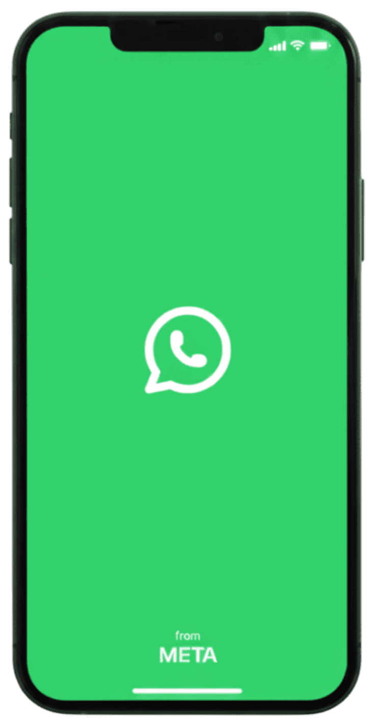 WhatsApp mockup